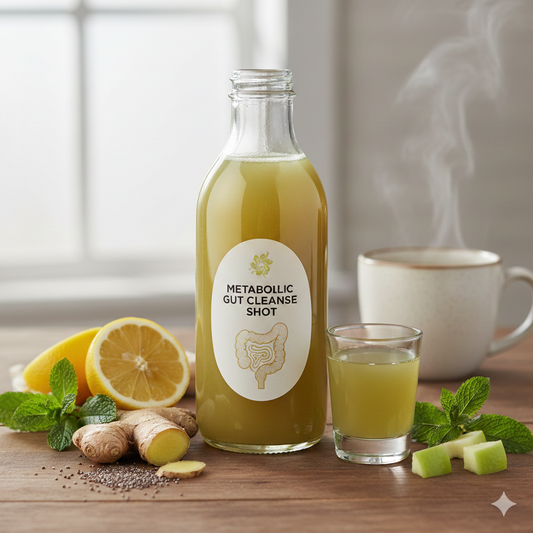 Gut cleanse metabolic shot