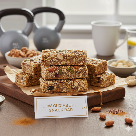 Low Gi diabetic snack bar